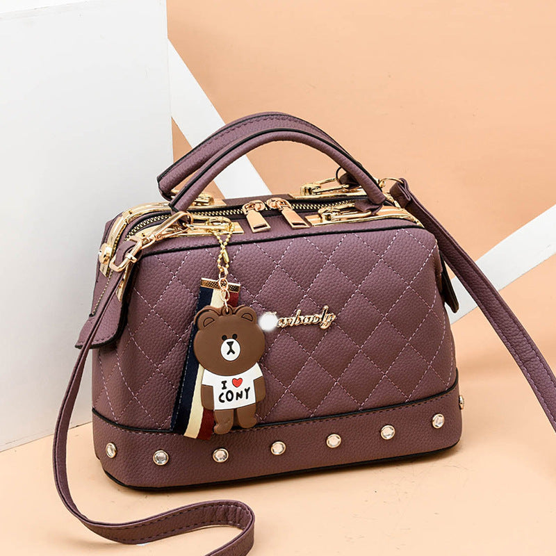 Women's Trendy Small Square Messenger Bag