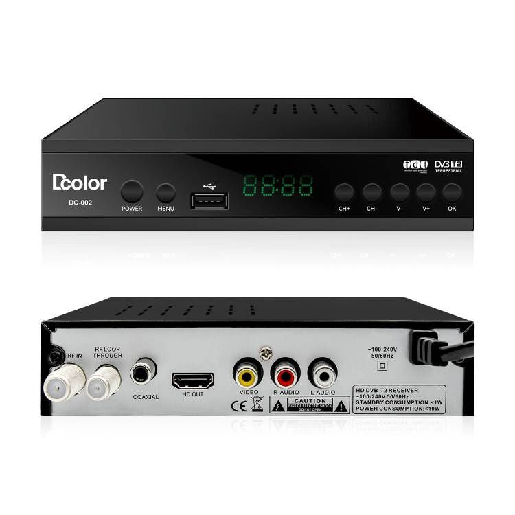 Colombia Panama TDT DVB-T2 H.264 Set-Top Box